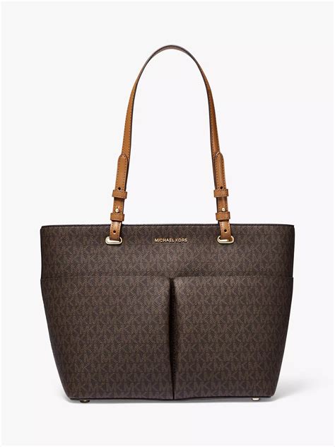 michael kors bedford leather tote luggage